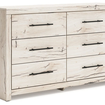 Lawroy - Six Drawer Dresser - Light Natural