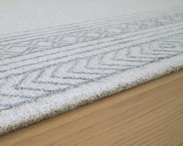 Azelhurst - 8' x 10' Rug - Blue / Ivory / Gray