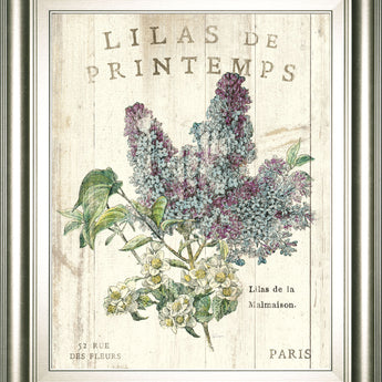 Lilas De Printemps By Sue Schlabach 22x 26 - Beige