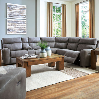 Next-Gen Durapella - 7 Piece Power Reclining Sectional Set
