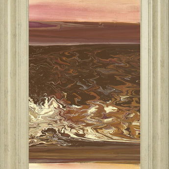 Down Under Il By Dlynn Roll - Framed Print Wall Art - Beige
