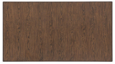 Langley - Complete Counter Height Table With Wine Storage - Fawn