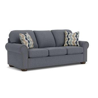 Preston - Fabric Sleeper With Nailhead Trim
