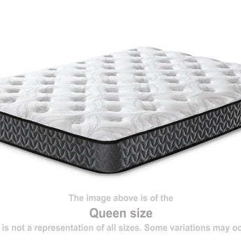 8 Inch Bonnell Hybrid - California King Mattress - White