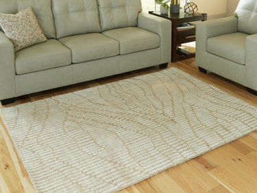 Jaseena - 5' x 7' Rug - Beige / Tan