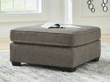 Olten - Oversized Accent Ottoman - Graphite