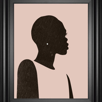 22x26 Pink Silhouette II By Jennifer Paxton Parker - Pink