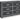 Zuraleus - Black - Six Drawer Dresser