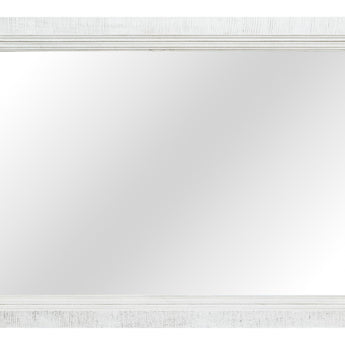 Stoa - Mirror - White / Brown