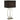 Izuku - Rectangular Shade Table Lamp - Brush Nickel