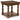 Sturlayne - Marrón - Mesa auxiliar rectangular