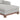 Samba - RAF Chaise - Pearl Silver