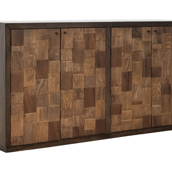 Origin - 4 Door Console - Brown