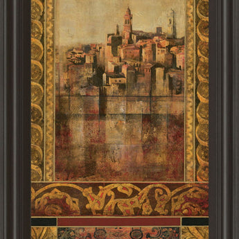 New Enchantment I By Douglas - Framed Print Wall Art - Gold