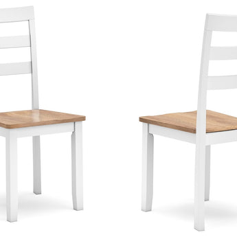 Gesthaven - Dining Room Side Chair (Set of 2) - Natural / White