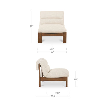Pierce - Accent Chair - Flecked Beige