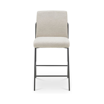 Danny - Counter Stool - Ivory / Beige