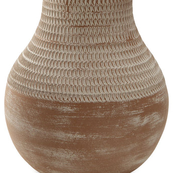 Reclove - Vase - 10" - Distressed White