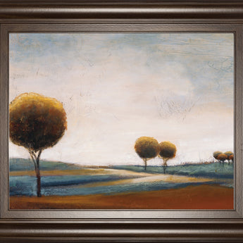 Tranquil Plains I By Ursula Salemink-Roos - Framed Print Wall Art - Beige