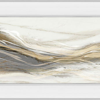 Canyonlands By Mark Chandon - Mirror Framed Print Wall Art - Beige