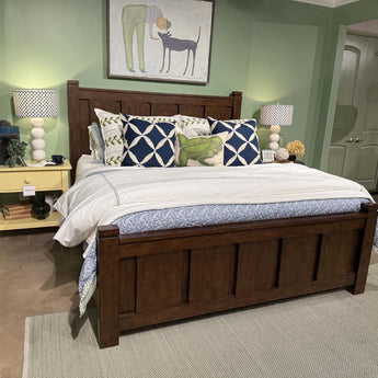Lake House - Horizontal Slat Panel Bed