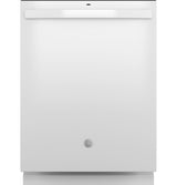 GE 24" Built-in Dishwasher, White - GDT550PGRWW