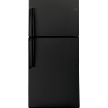 GE 21.9 Top Mount Refrigerator, Black - GTS22KGNRBB