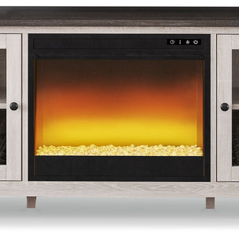 Dorrinson - TV Stand With Fireplace Insert