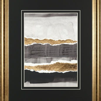 34x40 Greystone I By Vanna Lam - Dark Gray