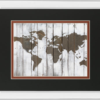 Hearthered World By Bassin Mirrored Frame - Dark Brown