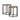 Adger - 2 Piece Hexagonal Nesting Tables - Natural And Black