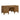 Portico - Double Pedestal Desk With Power / USB - Brown Oak