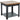 Essex - Side Table - Black / Whiskey