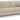 Arendale - Desert - Sofa With Dark Cushions