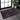 2' x 3' Machine Washable Area Rugs, Low-Pile, Non-Slip, Non-Shedding, Foldable, Kid & Pet Friendly - Black / Burgundy