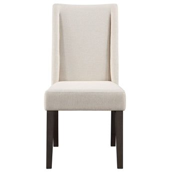 Napa - Upholstered Side Chair - Dark Brown