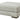 Regent Park - Oversized Accent Ottoman - Pewter