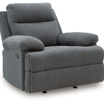 Side-Swipe - Rocker Recliner - Charcoal