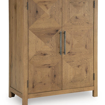 Clayburns - Bar Cabinet - Light Brown