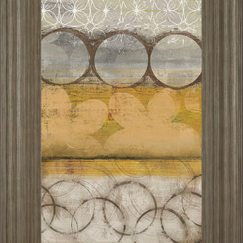 Mellow Il By Allison Pearce - Framed Print Wall Art - Yellow