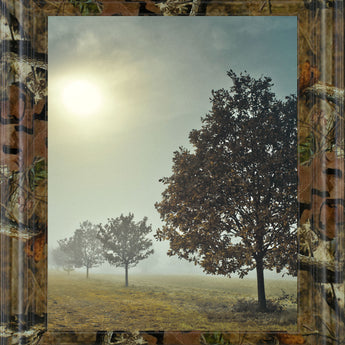 It's A New Day By Frank, A - Framed Print Wall Art - Dark Green