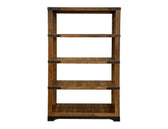 Parota Bookcase Cinnamon Brown - Etageres at Quality Home Furniture Mesquite
