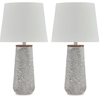 Chaston - Metal Table Lamp (Set of 2) - Antique White
