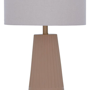 Dellner - Ceramic Table Lamp - Mocha