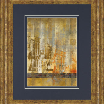 Arculat Il By Kemp - Framed Print Wall Art - Bronze