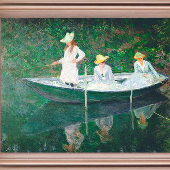 Tranquil Afternoon Drift - 28" x 34" Framed Wall Art - Green