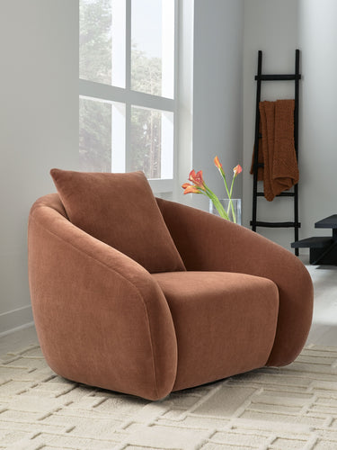 Yahya - Swivel Accent Chair - Sienna