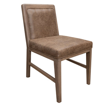 Mezquite - Silla de comedor tapizada (juego de 2)