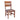 Parota - Ladder Back Chair - Cinnamon Brown