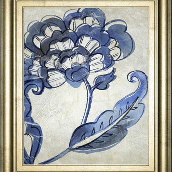 22x26 Vintage Porcelain I By Chariklia Zarris - Blue